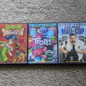 Kids combo DVD's